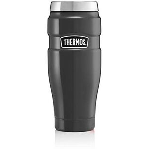 Thermos 105069 Stainless King Travel Tumbler, Gun Metal, 470 ml, 8.3 x 8.3 x 20 Thermos 105069 Stainless King Travel Tumbler, Gun Metal, 470 ml, 8.3 x 8.3 x 20