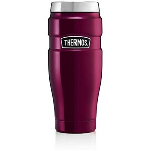 Thermos 161534 Stainless King Travel Tumbler, Raspberry, 470 ml, 1 Count (Pack o Thermos 161534 Stainless King Travel Tumbler, Raspberry, 470 ml, 1 Count (Pack o