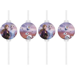 Disney Frozen 2 Disposable Party Drinking Straws (Pack of 4) Disney Frozen 2 Disposable Party Drinking Straws (Pack of 4)