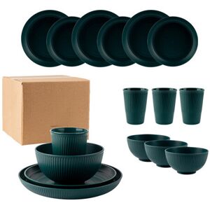 winwin (Dark green) Dishes Bowls Disk Water Cup Dinnerware Sets winwin (Dark green) Dishes Bowls Disk Water Cup Dinnerware Sets