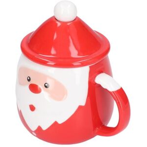 VINGVO tea cup 450ml large capacity ceramic Christmas mug with lid ceramic coffe VINGVO tea cup 450ml large capacity ceramic Christmas mug with lid ceramic coffe
