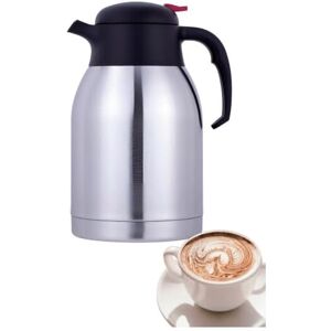 DWD® 2.0L Stainless Steel Vacuum Jug Flask, One-Touch Lid, Hot & Cold DWD® 2.0L Stainless Steel Vacuum Jug Flask, One-Touch Lid, Hot & Cold