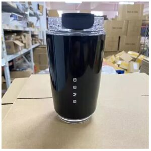 Unbranded (Black) 320ml Smeg Coffee Mug Stainless Steel Travel Water Bottle Insulated Cup Unbranded (Black) 320ml Smeg Coffee Mug Stainless Steel Travel Water Bottle Insulated Cup