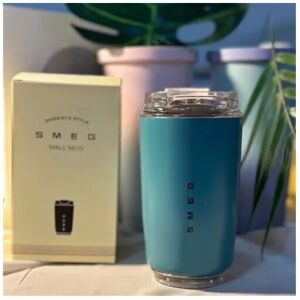 Unbranded (Blue) 320ml Smeg Coffee Mug Stainless Steel Travel Water Bottle Insulated Cup 8 Unbranded (Blue) 320ml Smeg Coffee Mug Stainless Steel Travel Water Bottle Insulated Cup 8