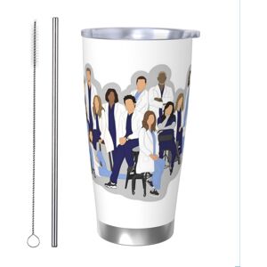 Feelous (Greys Anatomy _10656) Stainless Steel Tumbler 20oz Insulated Coffee Travel Funn Feelous (Greys Anatomy _10656) Stainless Steel Tumbler 20oz Insulated Coffee Travel Funn