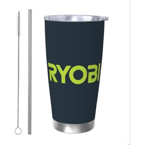 Feelous (Ryobi Tools_7502) Stainless Steel Tumbler 20oz Insulated Coffee Travel Funny Bi Feelous (Ryobi Tools_7502) Stainless Steel Tumbler 20oz Insulated Coffee Travel Funny Bi