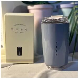 Unbranded (Grey) 320ml Smeg Coffee Mug Stainless Steel Travel Water Bottle Insulated Cup 4 Unbranded (Grey) 320ml Smeg Coffee Mug Stainless Steel Travel Water Bottle Insulated Cup 4