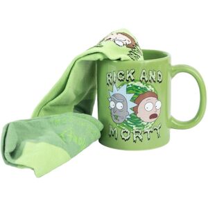 Rick And Morty Mug & Sock Set Rick And Morty Mug & Sock Set