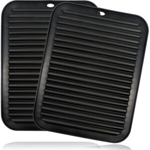 SPARES2GO Hot Pan Mat Silicone Dish Stand Surface Heat Worktop Table Protect Trivet Large SPARES2GO Hot Pan Mat Silicone Dish Stand Surface Heat Worktop Table Protect Trivet Large