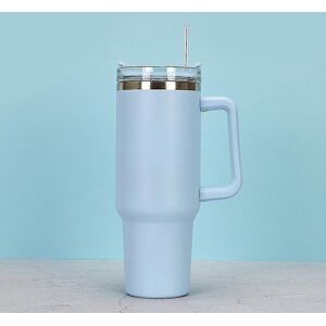 Unbranded (Blue) 40oz Adventure Quencher Tumbler Stainless Steel Thermos Vacuum Cups With Unbranded (Blue) 40oz Adventure Quencher Tumbler Stainless Steel Thermos Vacuum Cups With