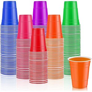 Unbranded 180 Pcs 16 Oz Party Plastic Disposable Cups Heavy Duty Disposable Drinking Cups Unbranded 180 Pcs 16 Oz Party Plastic Disposable Cups Heavy Duty Disposable Drinking Cups