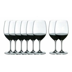 Riedel VINUM Bordeaux/Merlot/Cabernet Wine Glasses Pay for 6 get 8 2 Riedel VINUM Bordeaux/Merlot/Cabernet Wine Glasses Pay for 6 get 8 2