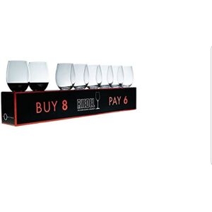 Riedel O Wine Tumbler Cabernet/Viognier Pay for 6 get 8 Riedel O Wine Tumbler Cabernet/Viognier Pay for 6 get 8