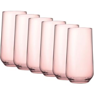 Queensway Home & Dinning (Pink Highball(470ml) Set of 6) 6/12 Pcs Allegra Coloured Glasses Highball Tum Queensway Home & Dinning (Pink Highball(470ml) Set of 6) 6/12 Pcs Allegra Coloured Glasses Highball Tum
