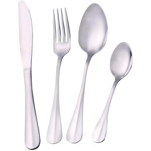 Royalford StainlessSteel Cutlery Set16Piece DishwasherSafe Matt Finish Royalford StainlessSteel Cutlery Set16Piece DishwasherSafe Matt Finish