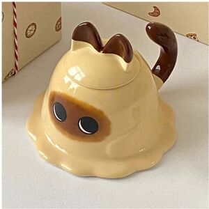 Unbranded (a) Mug Ceramic cup with lid cup Cute breakfast cup Milk cup coffee cup water cu Unbranded (a) Mug Ceramic cup with lid cup Cute breakfast cup Milk cup coffee cup water cu