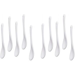 Tlily 10x Ceramic Spoon Teaspoon Spoon Jam Honey Tlily 10x Ceramic Spoon Teaspoon Spoon Jam Honey
