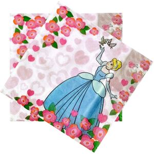 Disney Princess 2 Ply Cinderella Napkins (Pack of 20) Disney Princess 2 Ply Cinderella Napkins (Pack of 20)