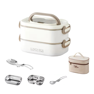 SEM 1500ml Double Layers Stainless Steel 304 Thermal Lunch Box SEM 1500ml Double Layers Stainless Steel 304 Thermal Lunch Box