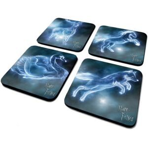 Harry Potter Patronus Coaster Set (Pack of 4) Harry Potter Patronus Coaster Set (Pack of 4)