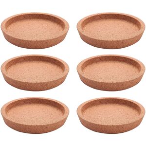 Tlily 6 Pack Cork Coasters, 4 Inch Absorbent Heat Resistant Round Cork Coasters for Mo Tlily 6 Pack Cork Coasters, 4 Inch Absorbent Heat Resistant Round Cork Coasters for Mo
