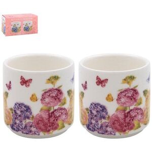 Lesser & Pavey Butterfly Blossom Egg Cups Set of 2 Elegant Durable Jennifer Rose Design Lesser & Pavey Butterfly Blossom Egg Cups Set of 2 Elegant Durable Jennifer Rose Design