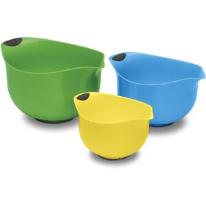 Cuisinart Set of 3 BPA-free Mixing Bowls, Multicolored Cuisinart Set of 3 BPA-free Mixing Bowls, Multicolored