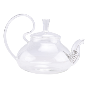 Torribaly 650Ml Heat Resistant High Handle Flower Coffee Glass Tea Pot Blooming Teapot wit Torribaly 650Ml Heat Resistant High Handle Flower Coffee Glass Tea Pot Blooming Teapot wit