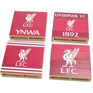 Liverpool FC Pallet Coaster Set (Pack of 4) Liverpool FC Pallet Coaster Set (Pack of 4)