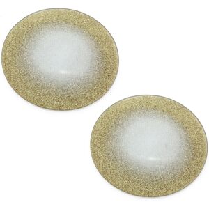 Carousel Home Pack of 2 Champagne Gold Swirl Mirrored Glass Glitter Coaster Round Mirror Gla Carousel Home Pack of 2 Champagne Gold Swirl Mirrored Glass Glitter Coaster Round Mirror Gla