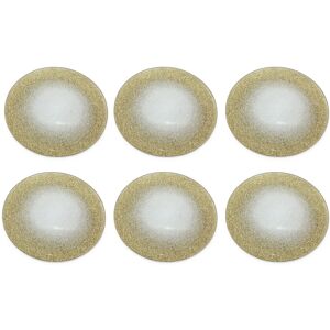 Carousel Home Pack of 6 Champagne Gold Swirl Mirrored Glass Glitter Coaster Round Mirror Gla Carousel Home Pack of 6 Champagne Gold Swirl Mirrored Glass Glitter Coaster Round Mirror Gla