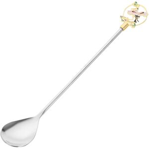 Kricely (As Shown, One size) Stainless Steel Mixing Spoon Cocktail Spoon Metal Spoon Reu Kricely (As Shown, One size) Stainless Steel Mixing Spoon Cocktail Spoon Metal Spoon Reu