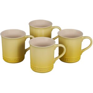 Le Creuset Stoneware Set of 4 Mugs 14 oz. each Soleil Le Creuset Stoneware Set of 4 Mugs 14 oz. each Soleil