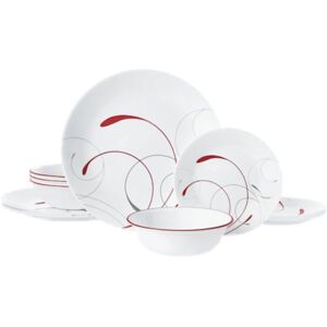 corelle Splendor 12-piece chips & cracks Resistant Dinnerware Set, Service for 4 corelle Splendor 12-piece chips & cracks Resistant Dinnerware Set, Service for 4