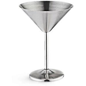 Unbranded Stainless Steel Martini Cocktail Glass High Base Wine Glass Unbreakable Wine Gla Unbranded Stainless Steel Martini Cocktail Glass High Base Wine Glass Unbreakable Wine Gla