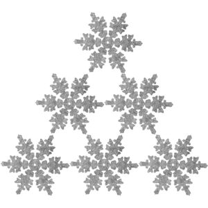 Kricely (Grey, One size) 8pcs Christmas Snowflake Coasters Decorative Cup Mats Christmas Kricely (Grey, One size) 8pcs Christmas Snowflake Coasters Decorative Cup Mats Christmas