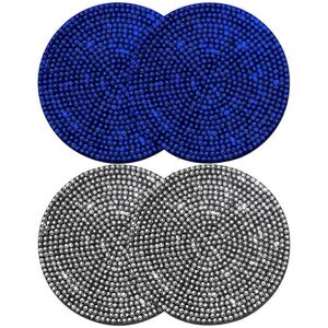 Kricely (As show, One size) 4pcs Car Coasters Car Silicone Cup Pads Decorative Cup Pads Kricely (As show, One size) 4pcs Car Coasters Car Silicone Cup Pads Decorative Cup Pads