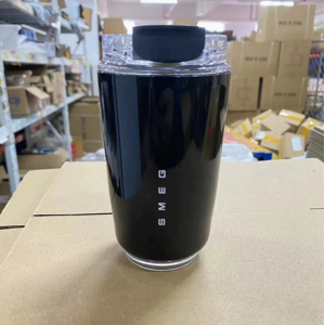 PlayMc (black) 320ml Smeg Coffee Mug Stainless Steel Travel Water Bottle Insulated Cup PlayMc (black) 320ml Smeg Coffee Mug Stainless Steel Travel Water Bottle Insulated Cup