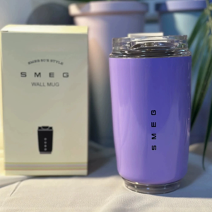PlayMc (purple) 320ml Smeg Coffee Mug Stainless Steel Travel Water Bottle Insulated Cup PlayMc (purple) 320ml Smeg Coffee Mug Stainless Steel Travel Water Bottle Insulated Cup