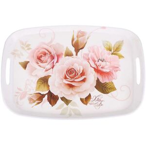 Kricely (As Shown, One size) Serving Tray with Handle Melamine Serving Platter European Kricely (As Shown, One size) Serving Tray with Handle Melamine Serving Platter European