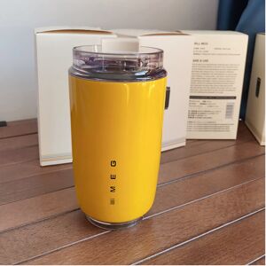 Bonxaif (Yellow) 320ml SEMg Coffee Mug Stainless Steel Travel Water Bottle Insulated Cup Bonxaif (Yellow) 320ml SEMg Coffee Mug Stainless Steel Travel Water Bottle Insulated Cup
