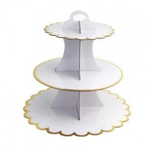 Unbranded 3 Tier Serving Tray Cupcake Tower Cupcake Holders for Parties Wedding Birthday B Unbranded 3 Tier Serving Tray Cupcake Tower Cupcake Holders for Parties Wedding Birthday B