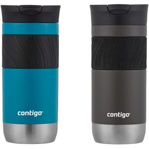 Contigo Byron 2.0 Stainless Steel Travel Mug with SNAPSEAL Lid 16oz. 2 Pack Sake Contigo Byron 2.0 Stainless Steel Travel Mug with SNAPSEAL Lid 16oz. 2 Pack Sake