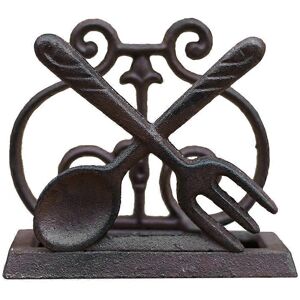 Kricely (As show, One size) Napkin Holder Metal Serviette Holder Fork Spoon Modeling Nap Kricely (As show, One size) Napkin Holder Metal Serviette Holder Fork Spoon Modeling Nap