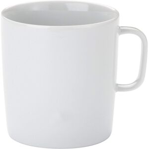 A di Alessi 314Inch Platebowlcup Mug White Porcelain Set of 4 A di Alessi 314Inch Platebowlcup Mug White Porcelain Set of 4