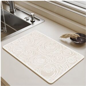 Unbranded (Rose, 60X90cm 23.6X35.4in) Kitchen countertop no wash silicone drain pad counte Unbranded (Rose, 60X90cm 23.6X35.4in) Kitchen countertop no wash silicone drain pad counte