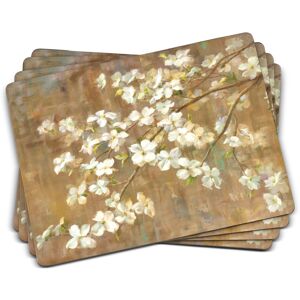 Pimpernel Dogwood in Spring Collection Placemats Set of 4 Heat Resistant Mat Pimpernel Dogwood in Spring Collection Placemats Set of 4 Heat Resistant Mat