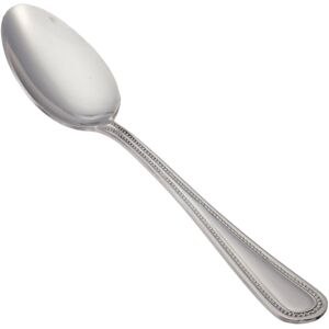 Winco 12-Piece Dots Teaspoon Set 18-0 Stainless Steel Silver Winco 12-Piece Dots Teaspoon Set 18-0 Stainless Steel Silver