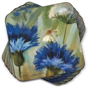 Pimpernel Fleur Des Champs Collection Coasters Set of 6 Cork Backed Board Pimpernel Fleur Des Champs Collection Coasters Set of 6 Cork Backed Board