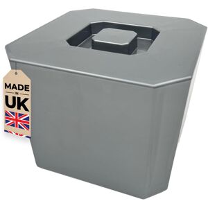 Chabrias Ltd 6 Litre Octagonal & Double Walled Insulation Ice Bucket With Lid Silver Chabrias Ltd 6 Litre Octagonal & Double Walled Insulation Ice Bucket With Lid Silver